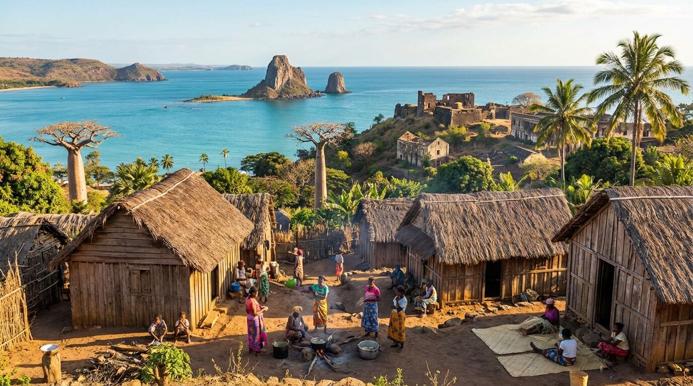 Découvrez Diego Suarez, une perle malgache riche en histoire et traditions, alliant paysages époustouflants et patrimoine culturel unique.