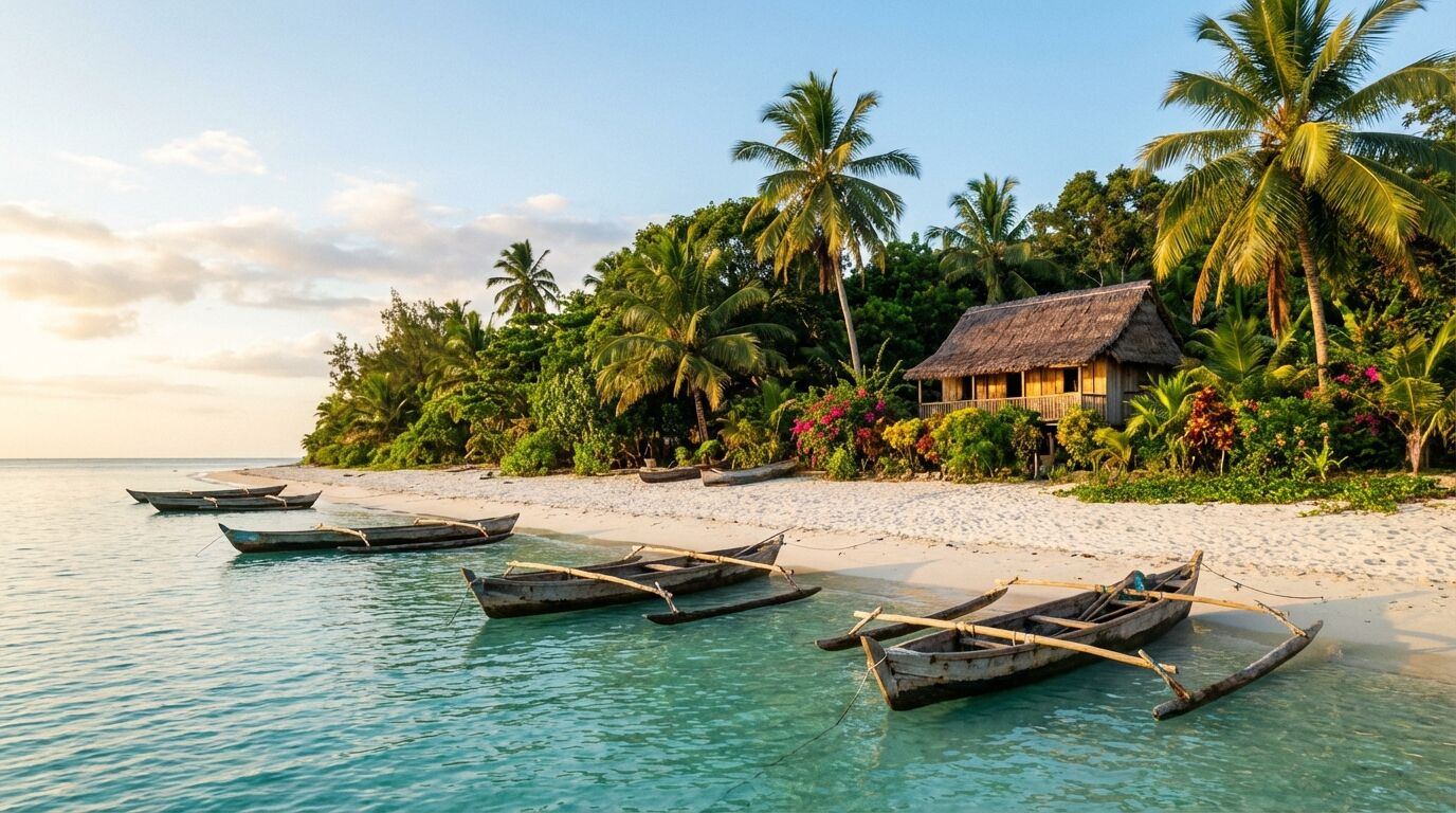 Découvrez Sainte-Marie, la perle méconnue de Madagascar où la nature sauvage rencontre une riche culture. Plages paradisiaques, faune unique et traditions authentiques vous attendent.